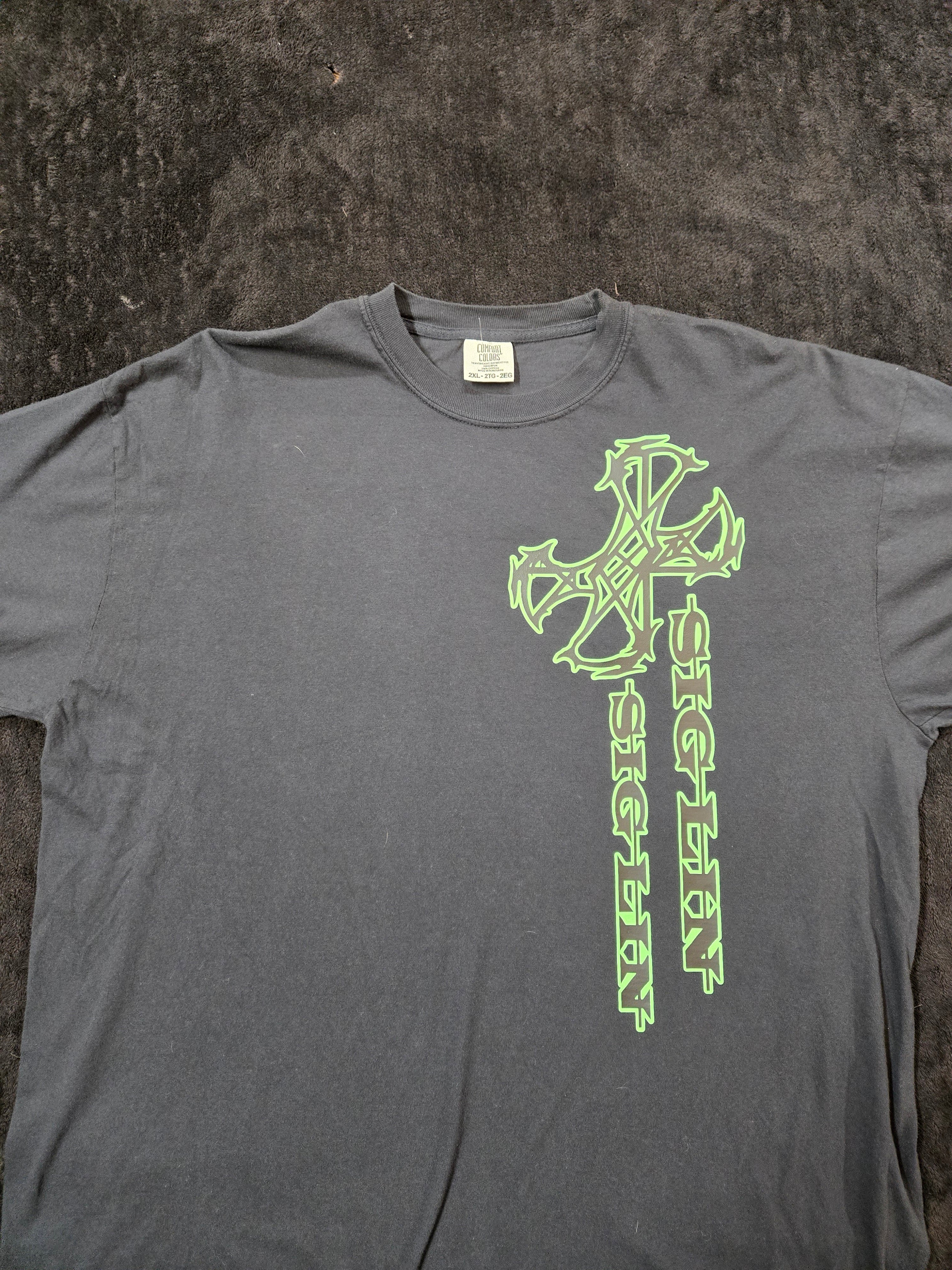 THE SHIELD - Neon Green & Black