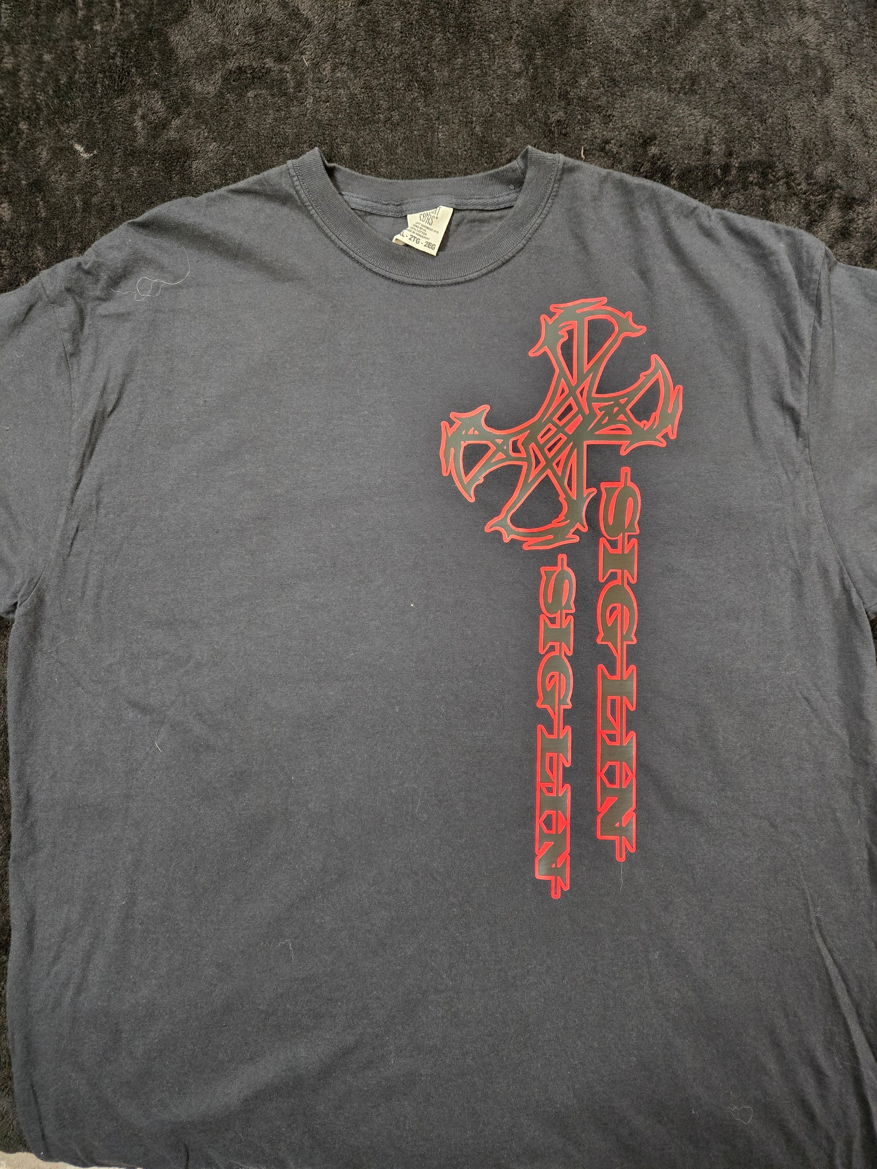 THE SHIELD - Red & Black